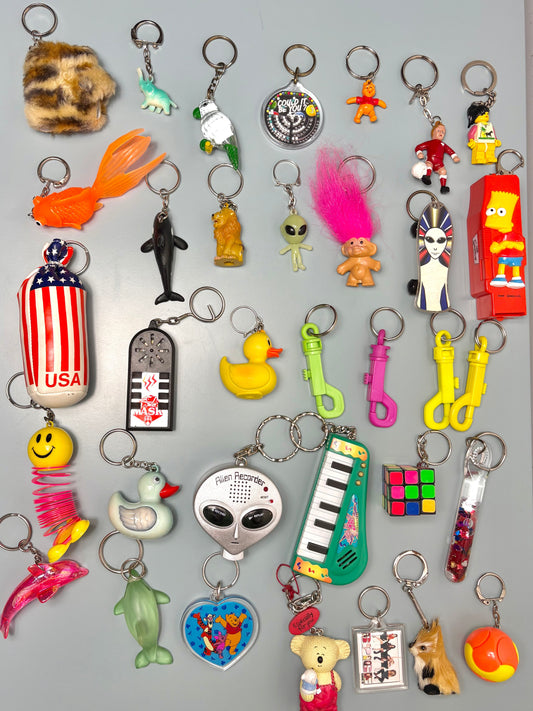 Vintage Keyrings (80s, 90’s Y2K)
