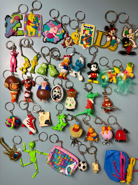Vintage Keyrings - Characters/ Novelty