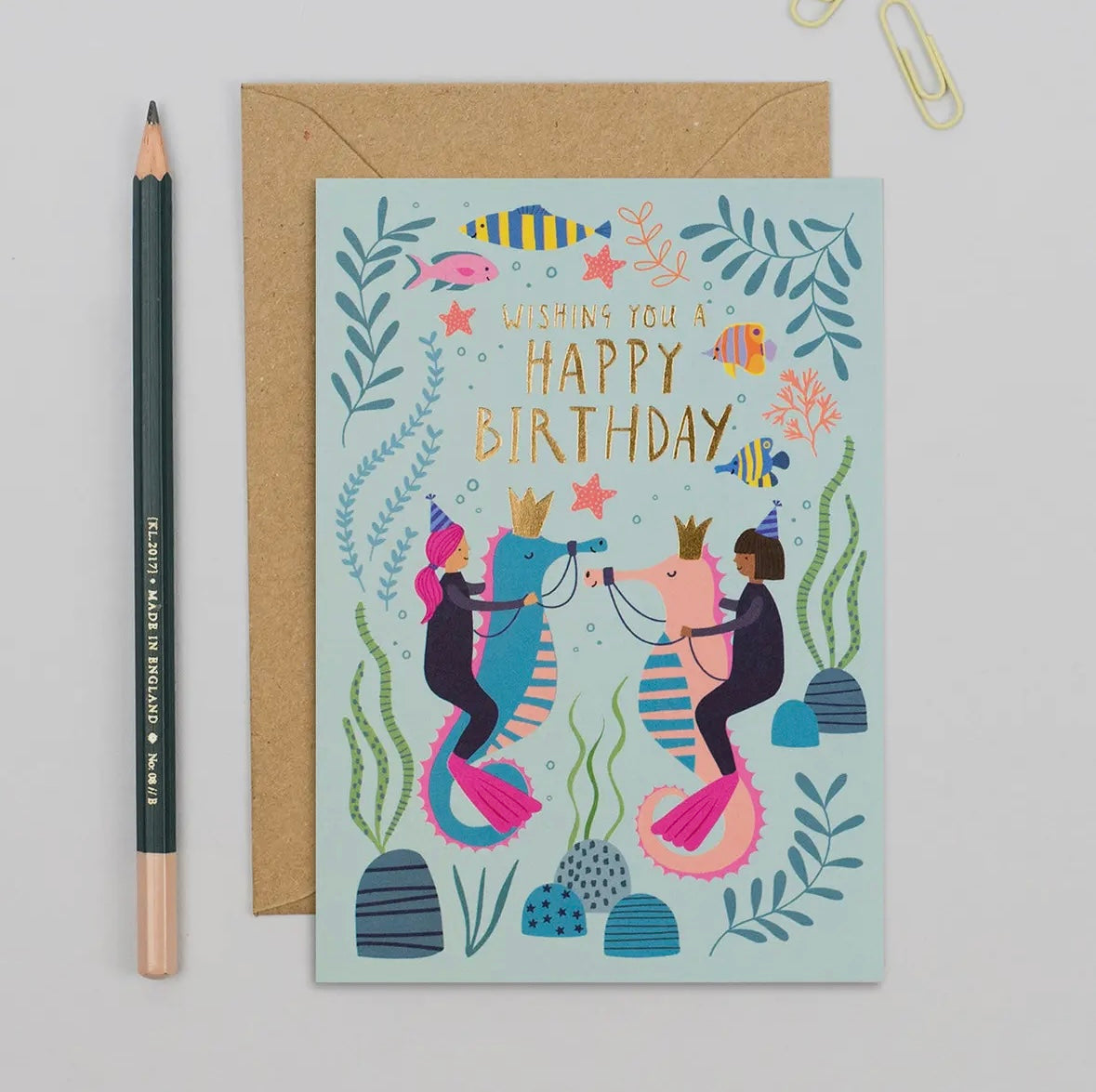 Under The Sea Birthday Card