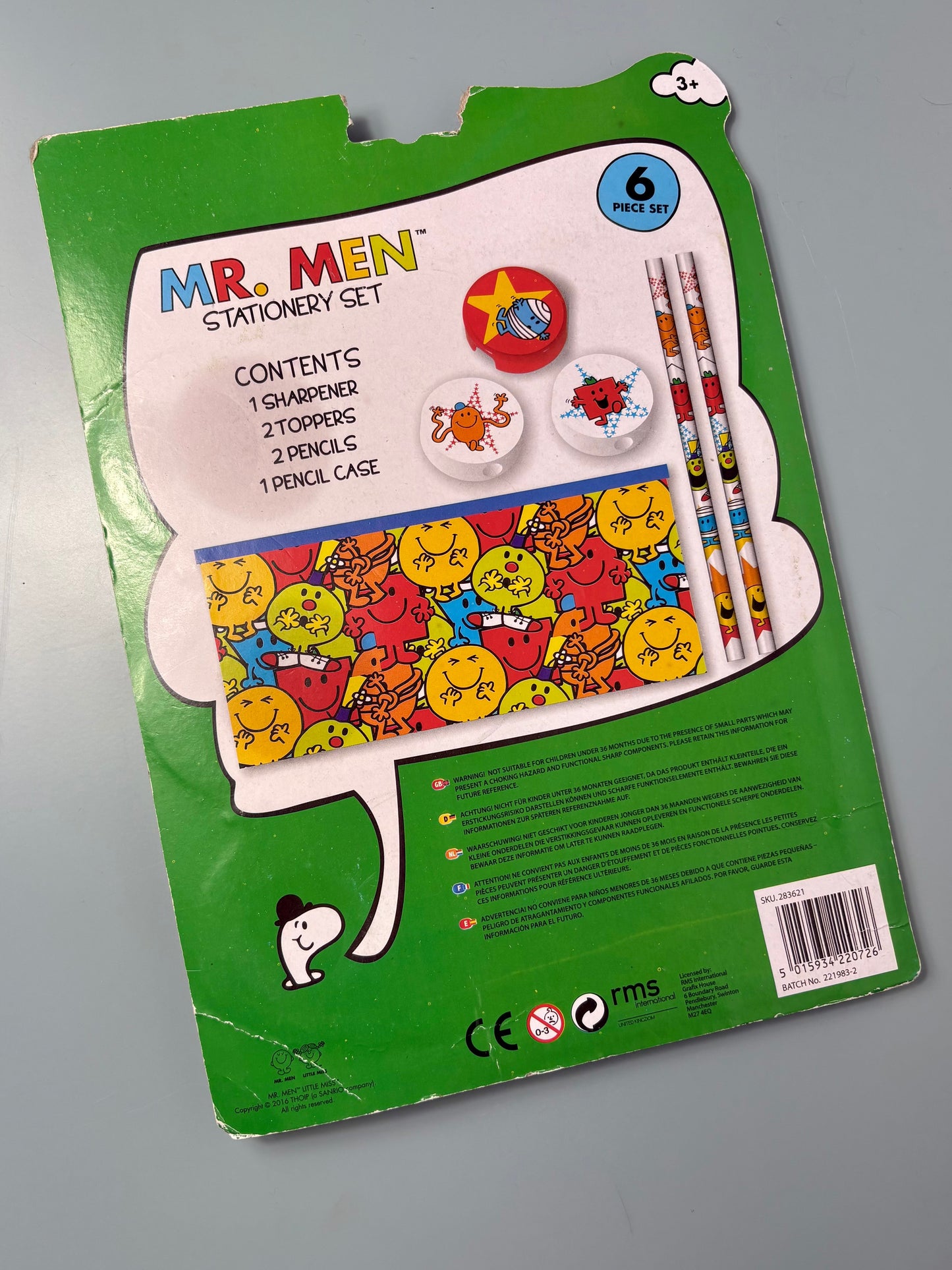 Mr Men Stationary Set (sealed)