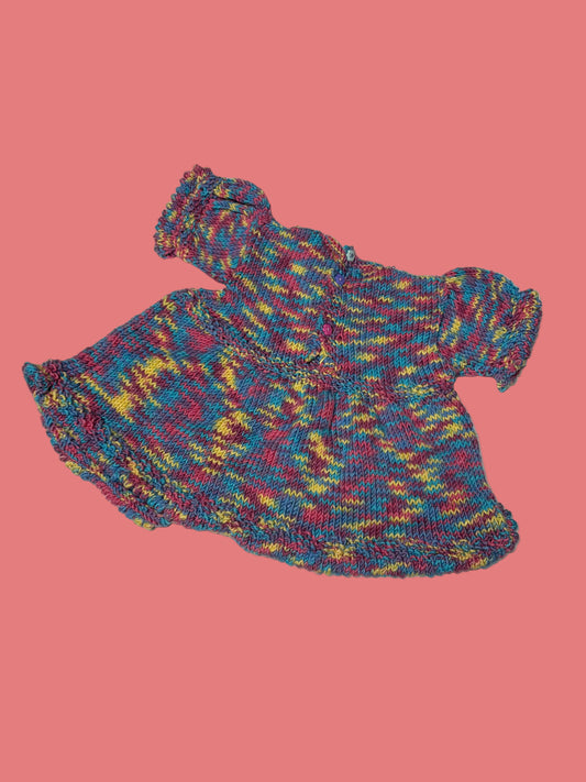 Confetti Knit Dress 3-6m