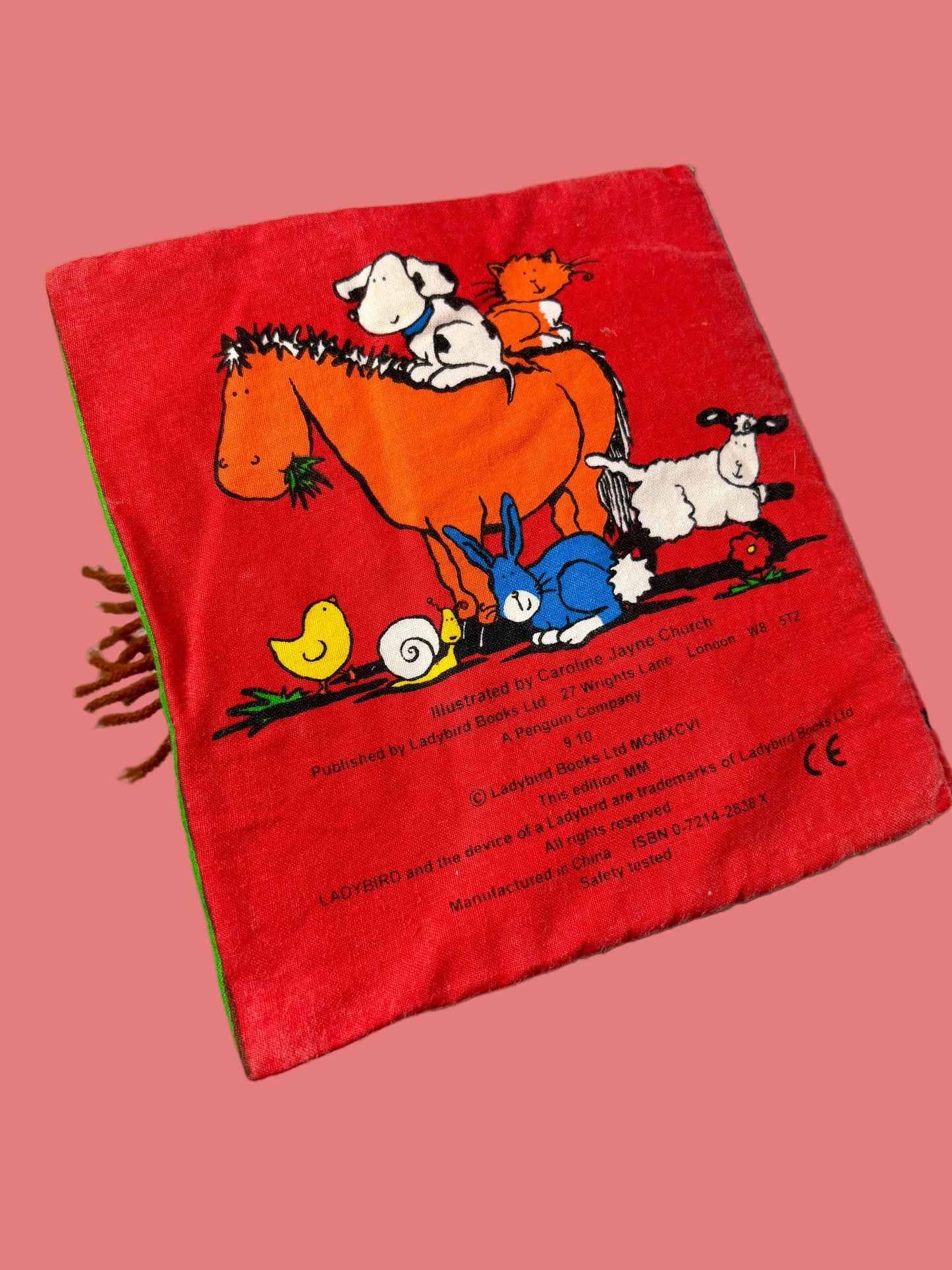 Vintage Cloth Baby Book (Ladybird)