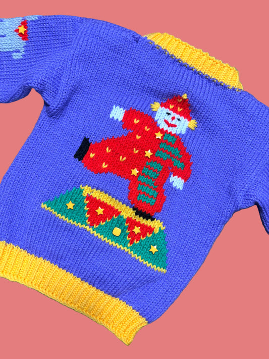 Circus Clown Knit 1-3y
