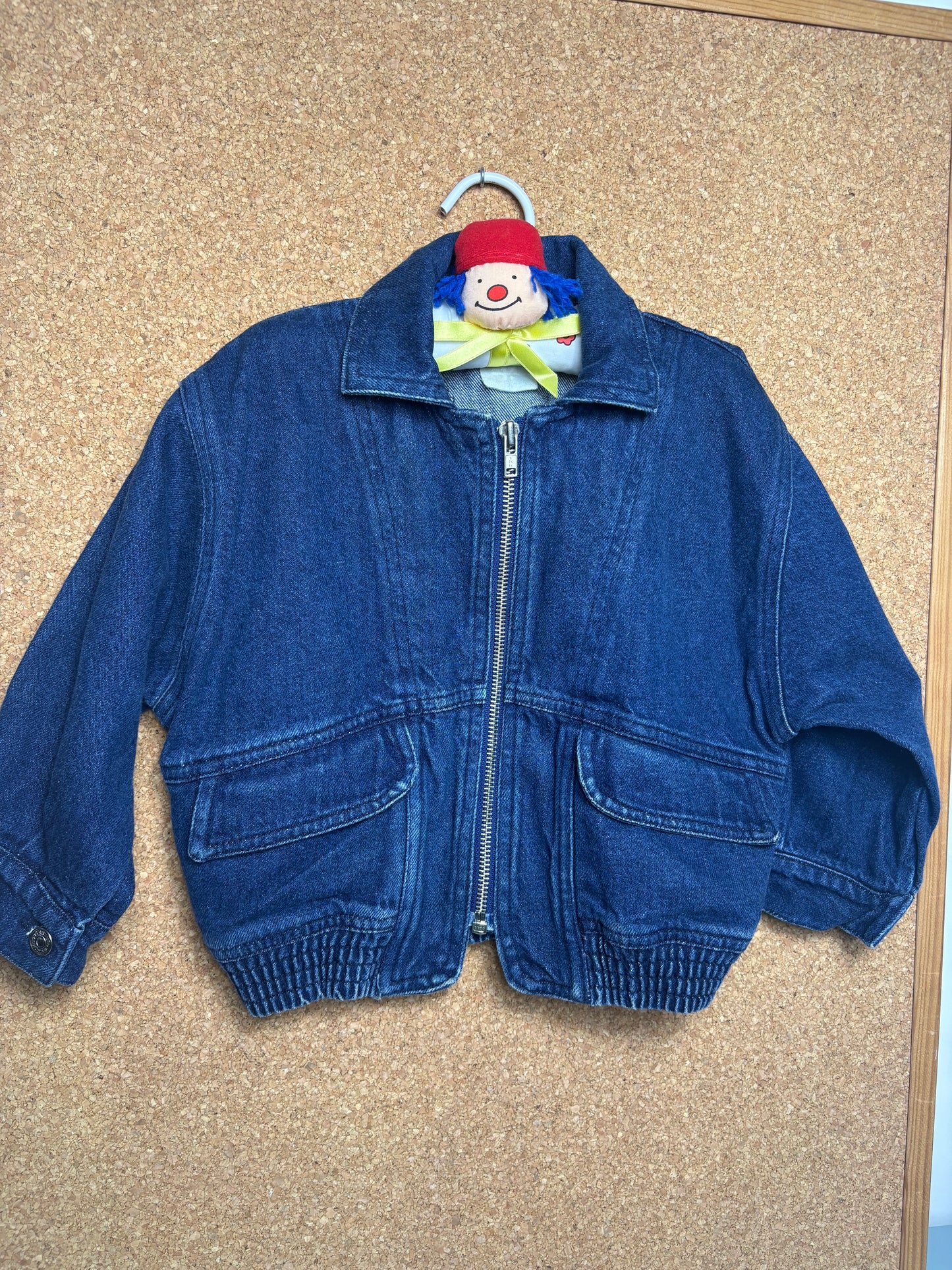 Motif Denim Style Jacket 2-3y