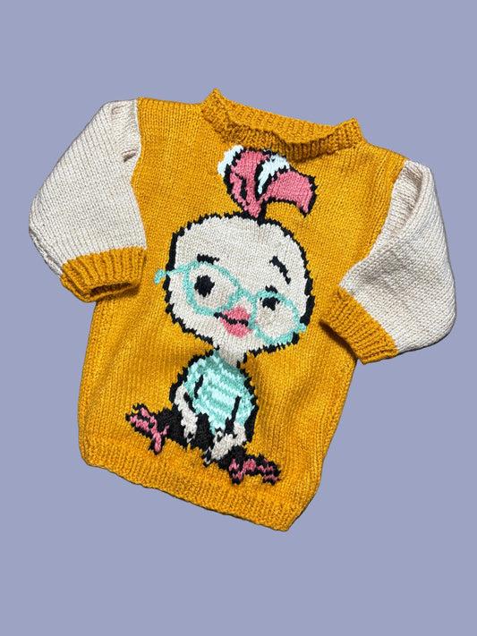 Chicken Little Knit 2-3y