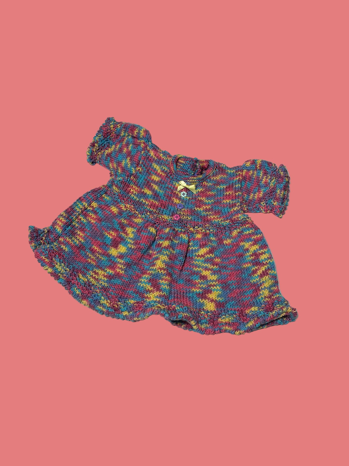 Confetti Knit Dress 3-6m