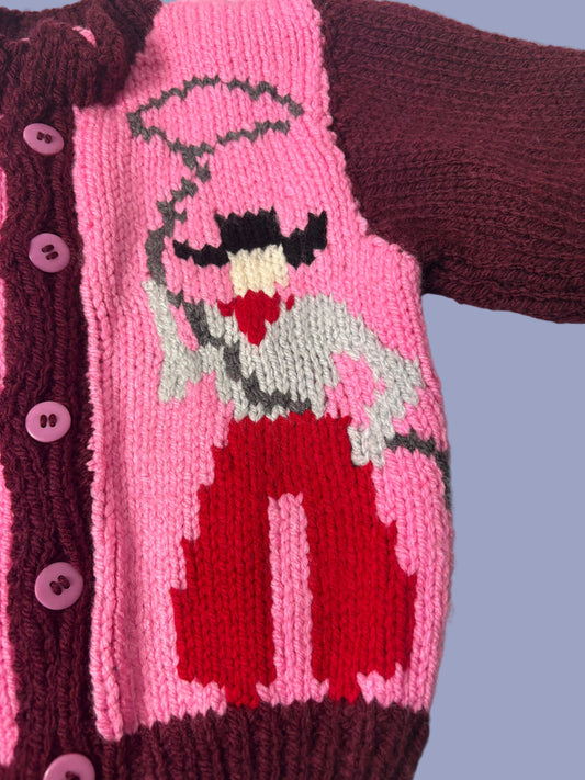 Yeehaw Cowgirl Knit 1-3y