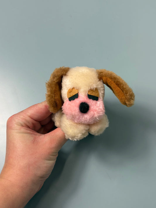 Wallace Berrie Cream Puff Sleepy Dog (1970s)