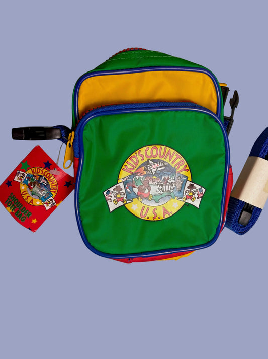 Kid’s Country Colour block Shoulder Bag - NWT