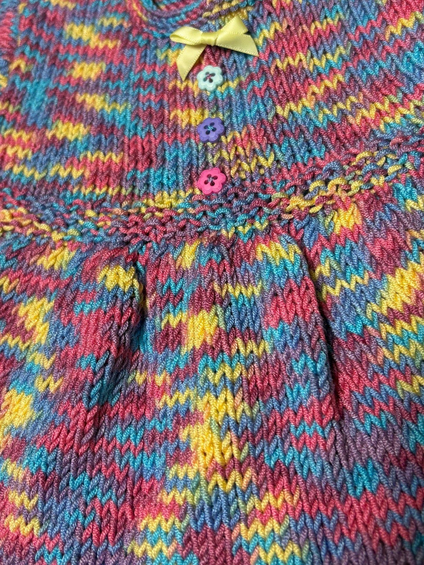 Confetti Knit Dress 3-6m