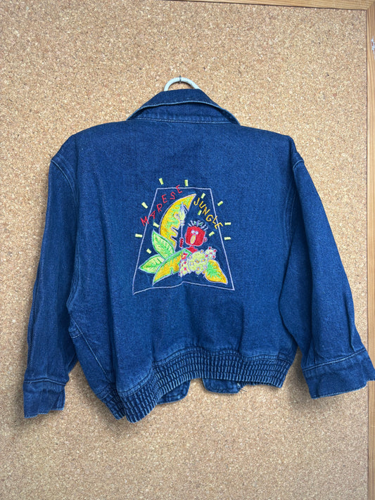 Motif Denim Style Jacket 2-3y