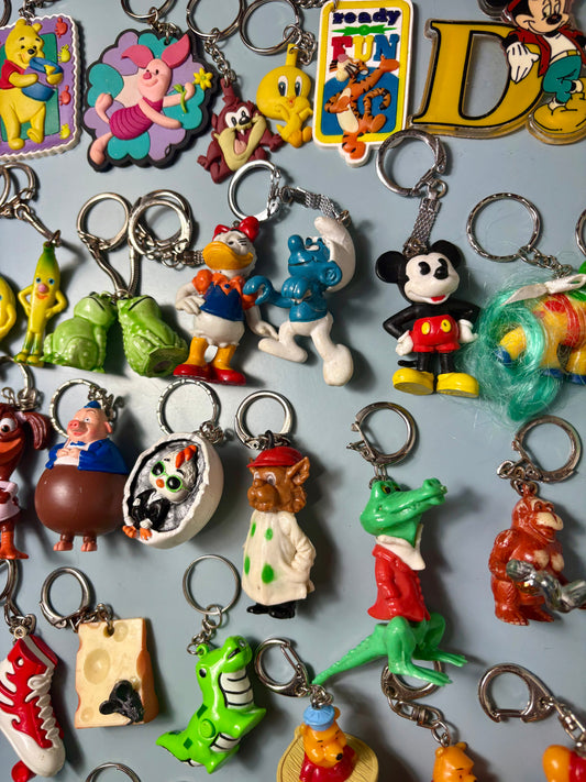 Vintage Keyrings - Characters/ Novelty