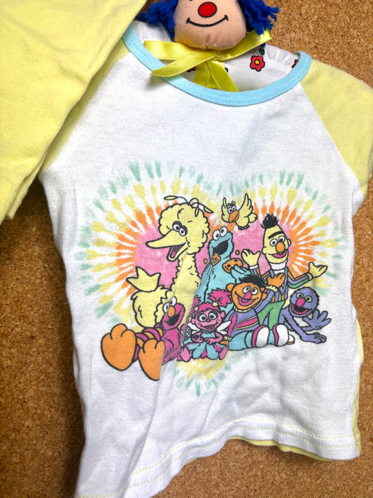Vintage Sesame Street Pyjama Set 12m