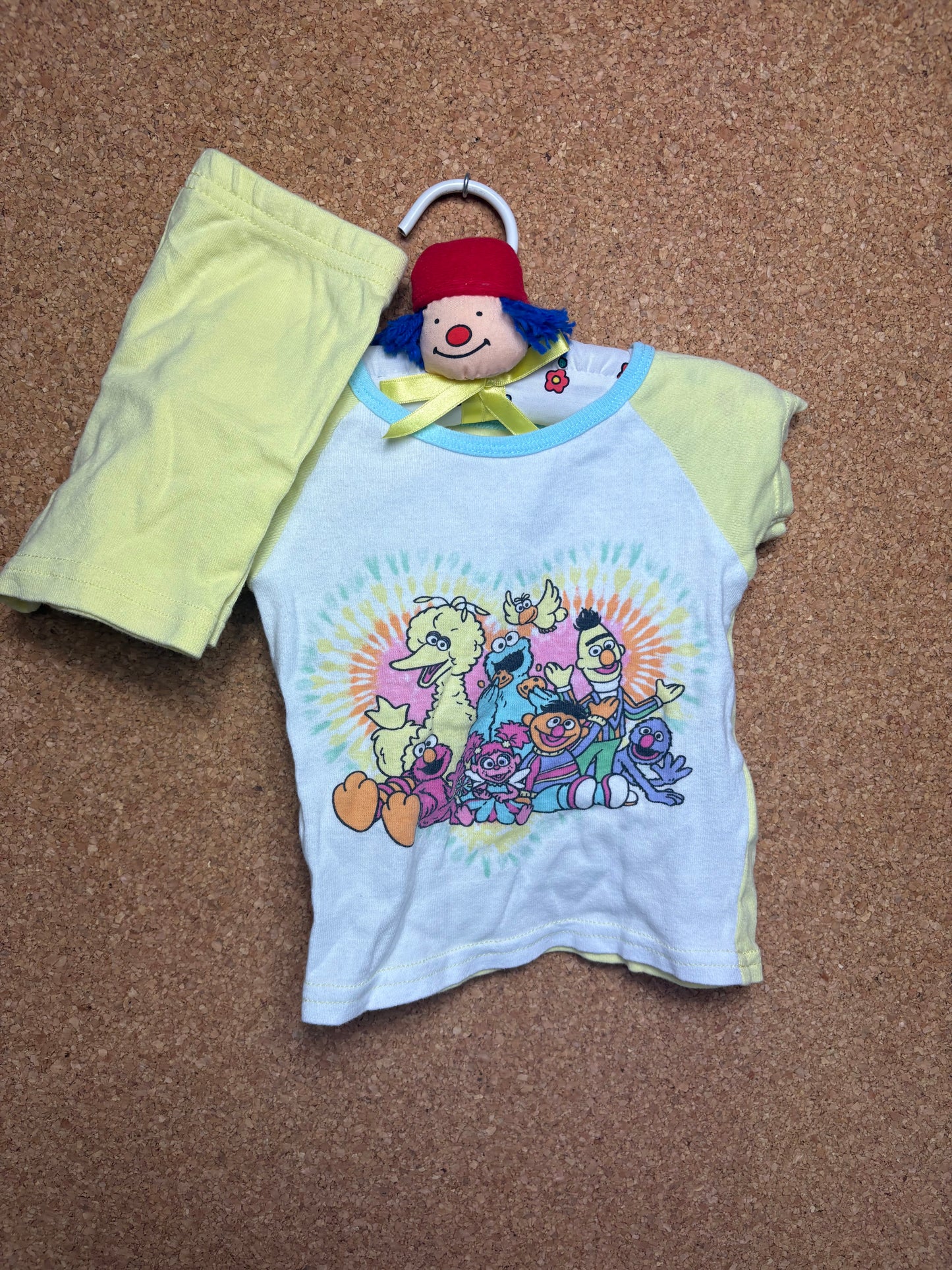 Vintage Sesame Street Pyjama Set 12m