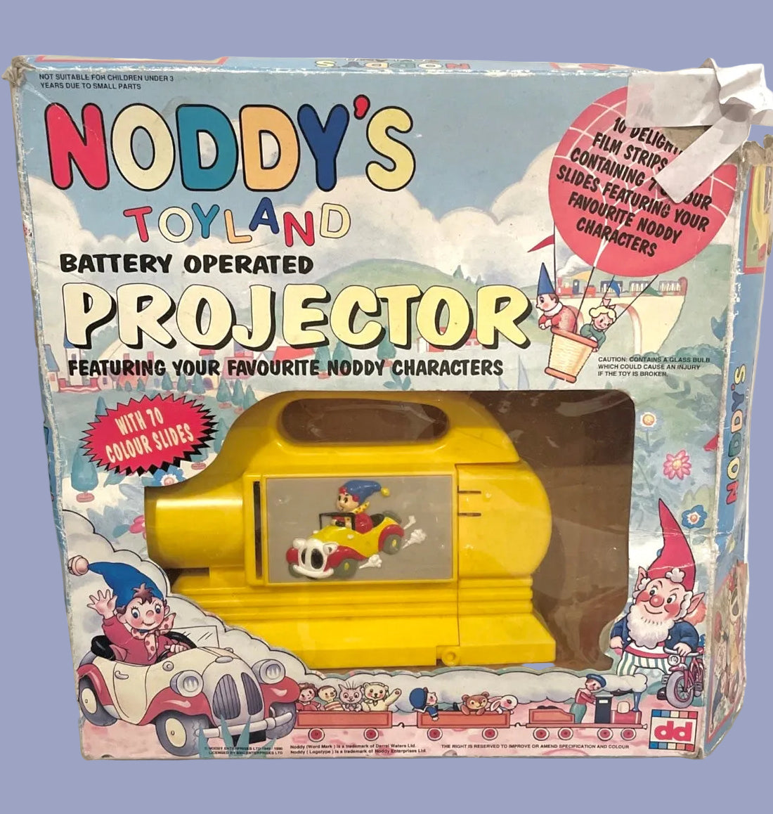 Noddy’s Toyland Projector 1990’s (working with brand new batteries included)
